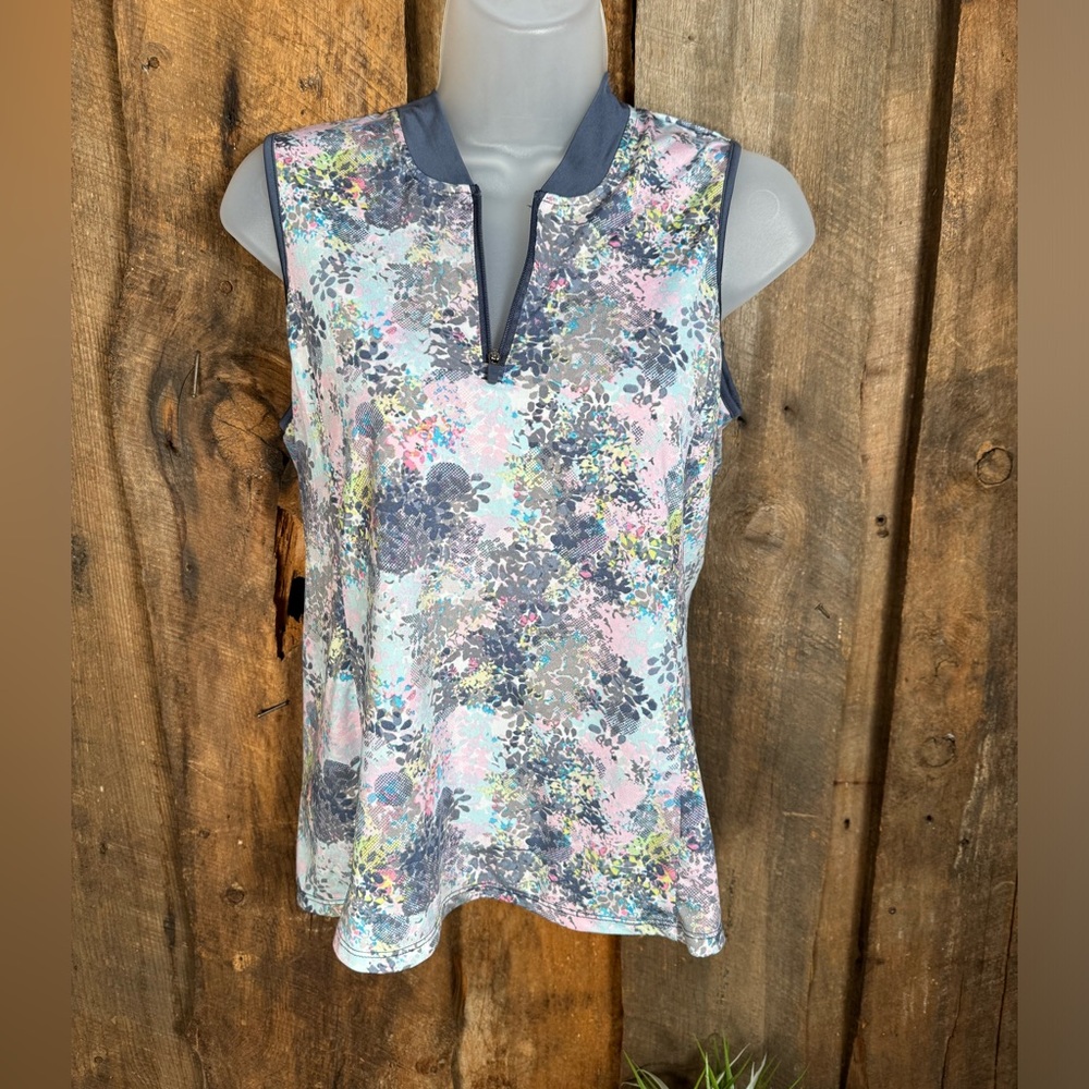 Tee Time Sleeveless Golf Shirt - Size Small